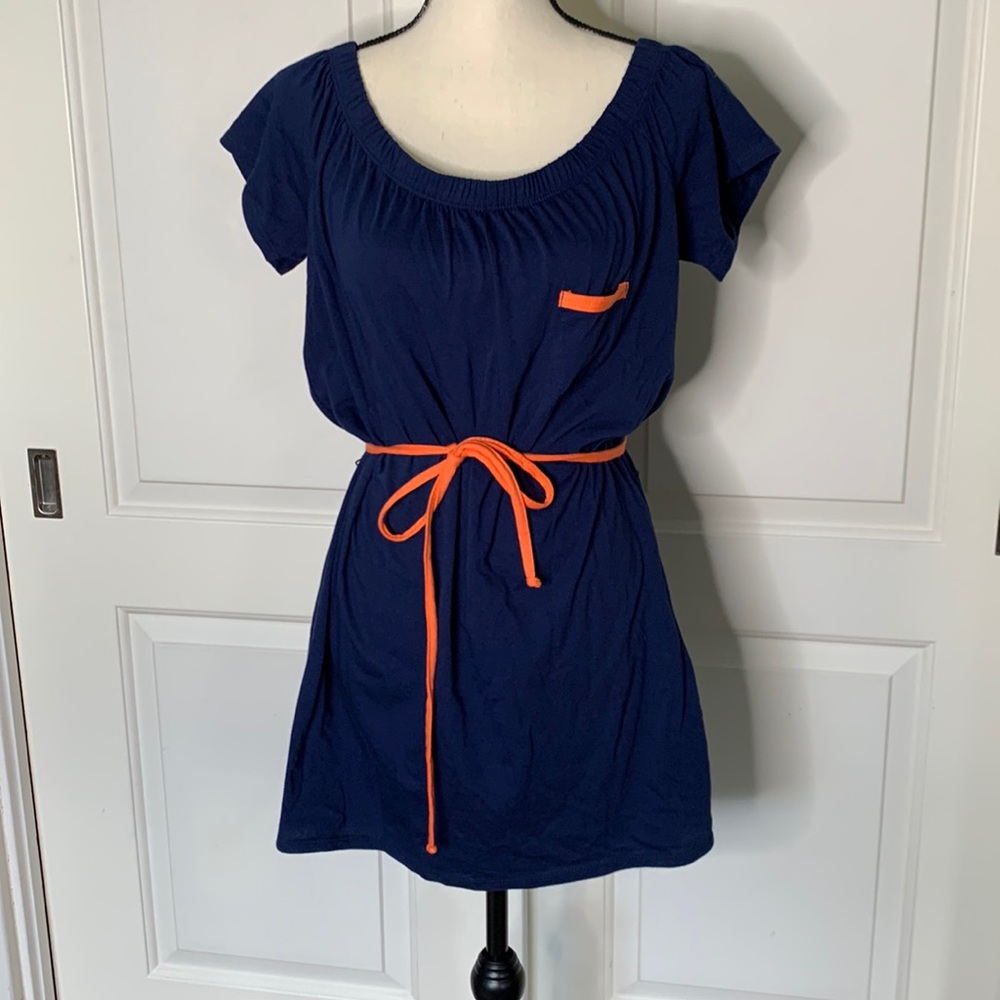 Tailgate couture orange and blue shirt